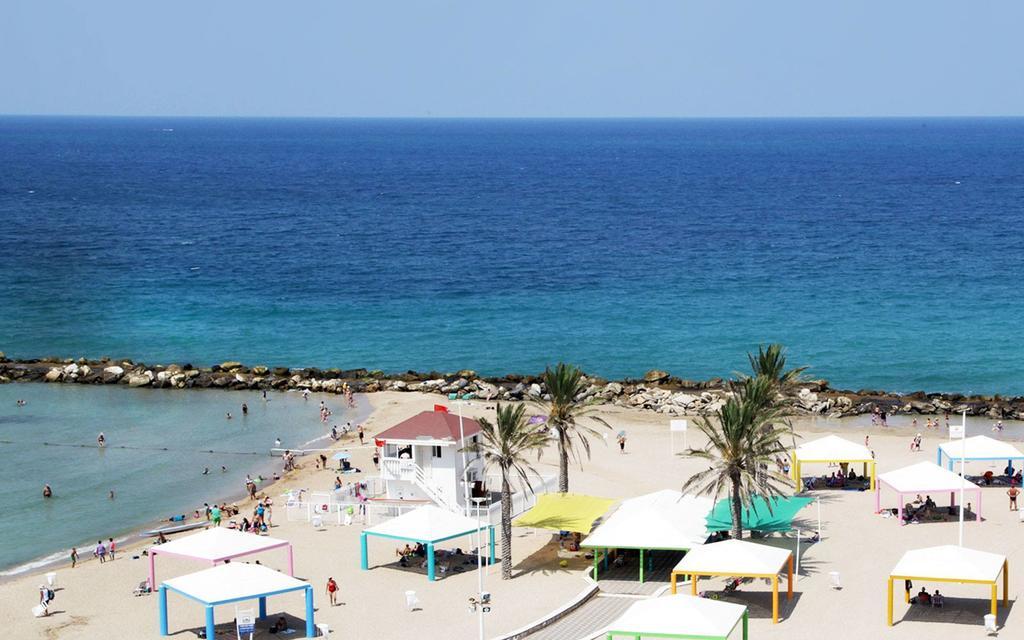 Ferienwohnung Ha-Aliya Sea View Naharija Exterior foto