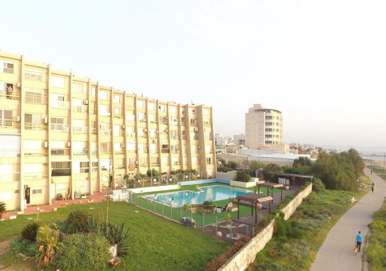 Ferienwohnung Ha-Aliya Sea View Naharija Exterior foto