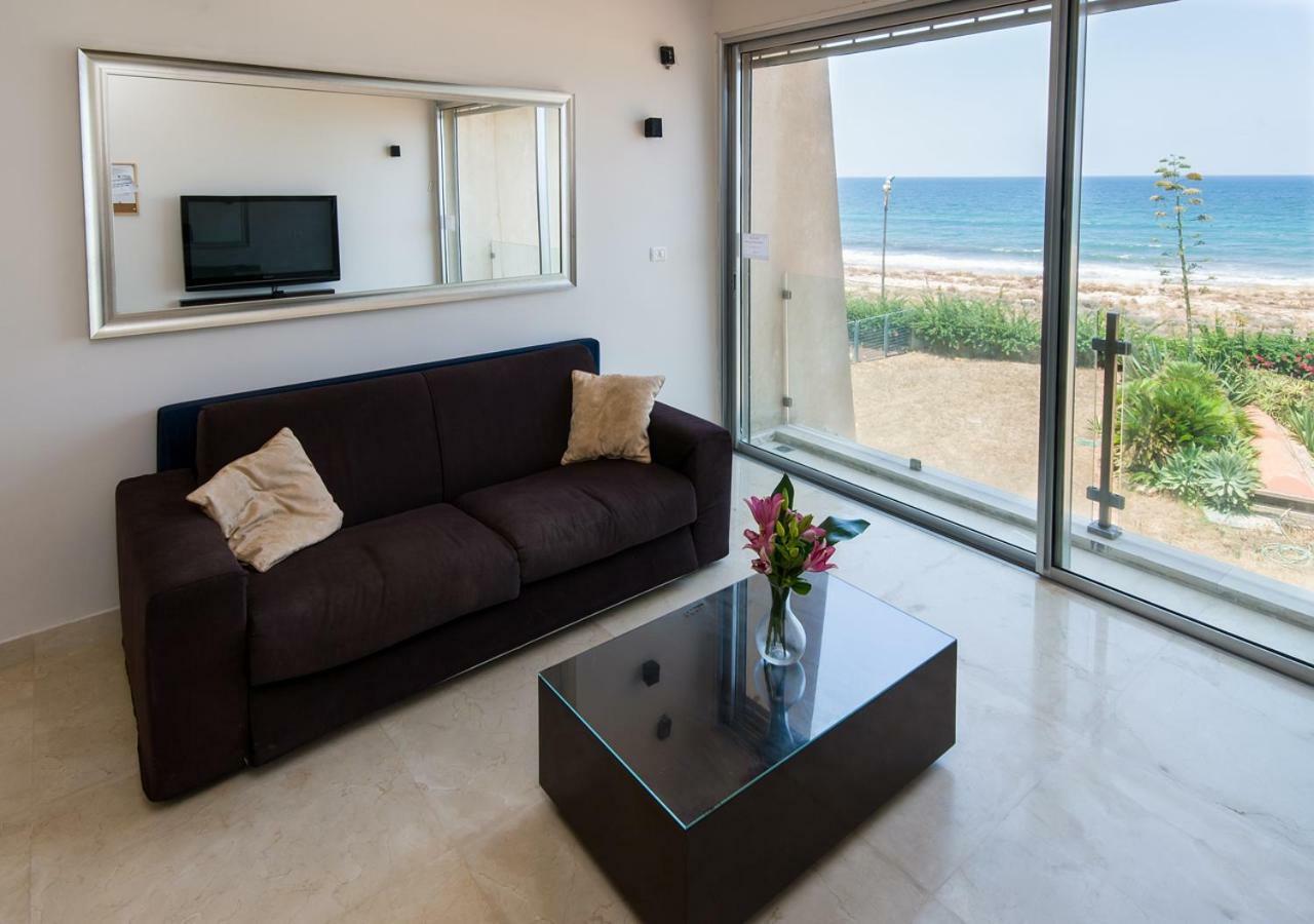 Ferienwohnung Ha-Aliya Sea View Naharija Exterior foto