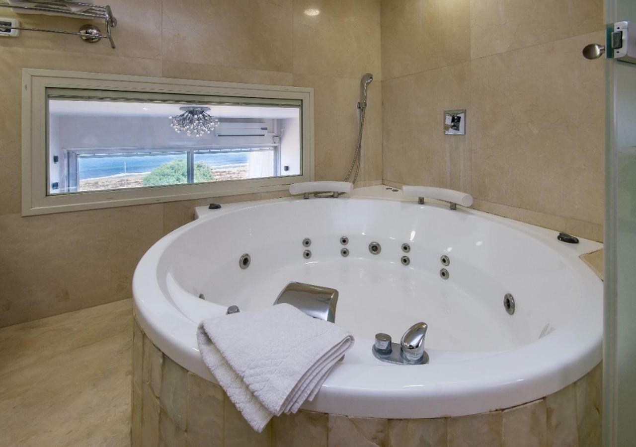 Ferienwohnung Ha-Aliya Sea View Naharija Exterior foto